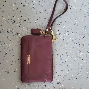 Coach wristlet